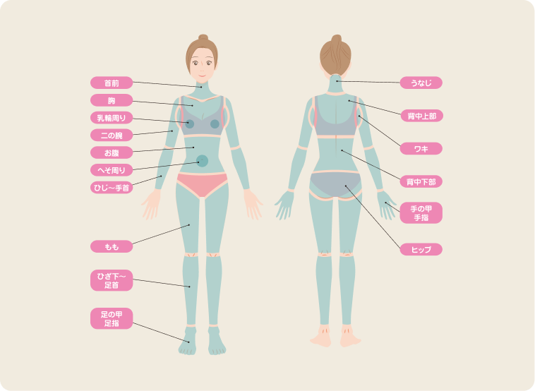 セレクト全身（5部位）